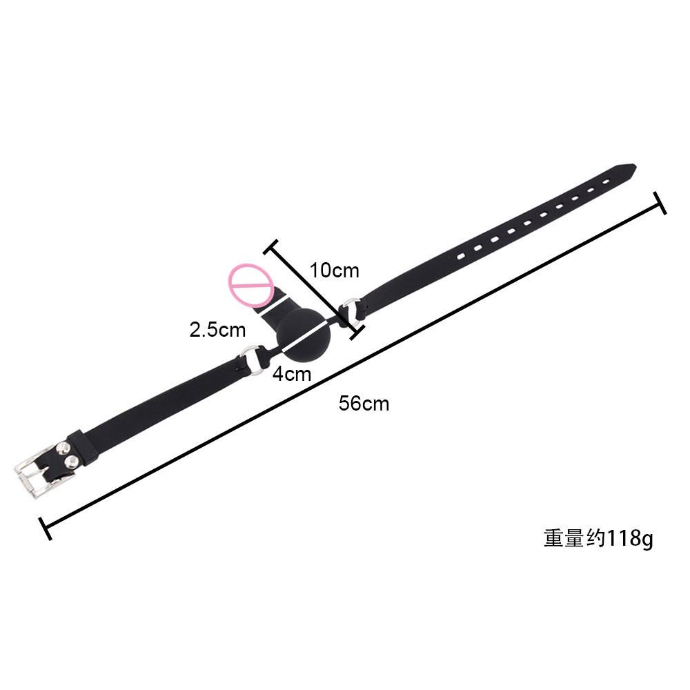 Silicone Dildo Gag  Sex Restraints Adjustable Open Mouth Penis Gags Intimate Goods 18 Toys For Adults Games Erotic Products