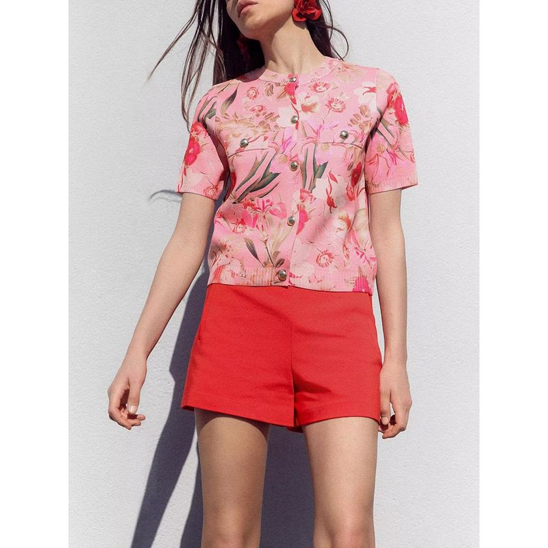 Za2025 Summer New Women clothes Slimming Minimalist Versatile High Waist Elegant Casual Shorts 1608136 800