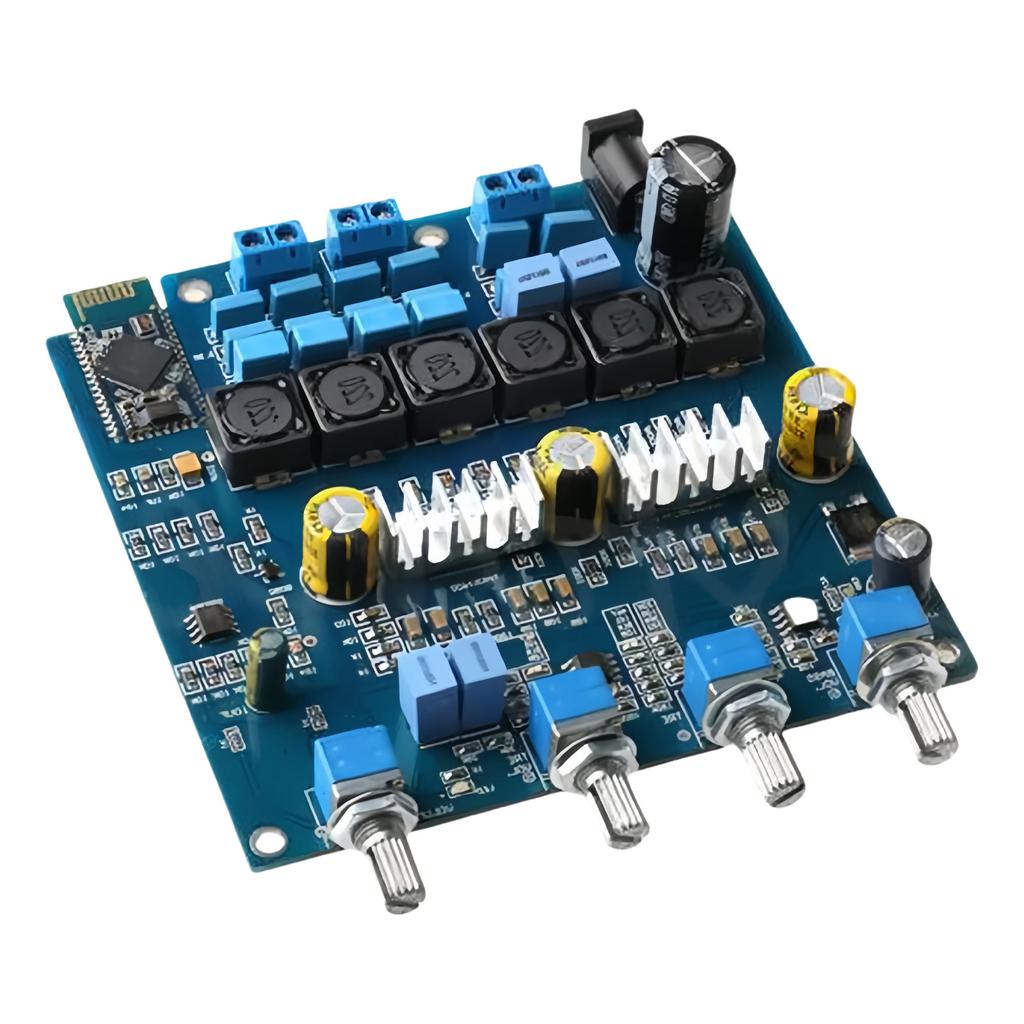 Advanced 2.1Channel Audios Amplifier Board Featuring 100W Bass 50Wx2 Channel and Sealed Dustproof Potentiometer