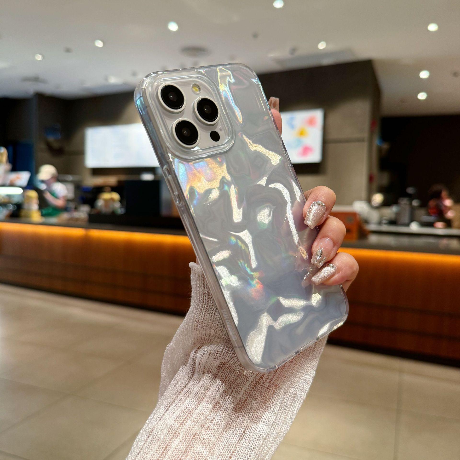 

Подходит для чехла для мобильного телефона Apple 16imd, чехол для мобильного телефона iPhone 15 с перьевой пряжей, глянцевый, раскрашиваемый, противоударный IP 15