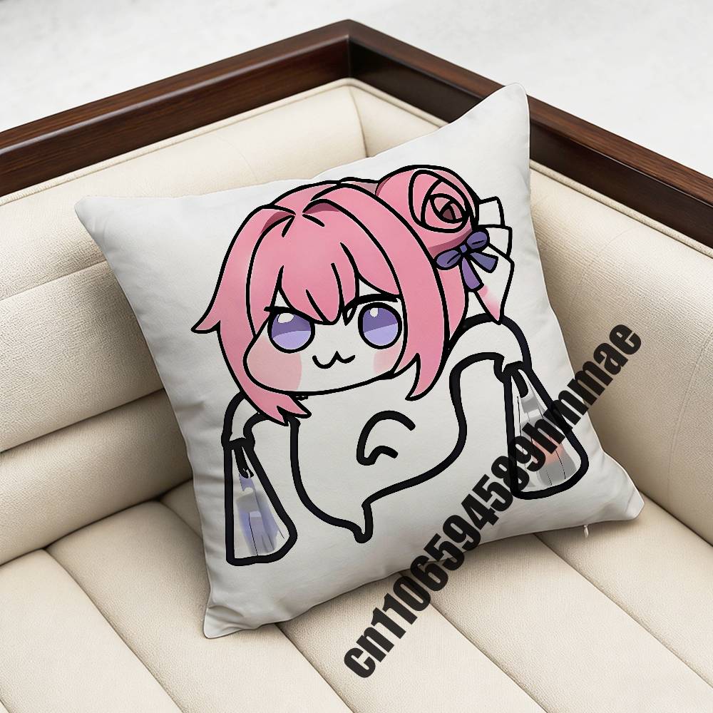 Cartoon DDorothy Doro Throw Pillow Case Sham 45x45cm 40x40cm Square Car Pillowcase Pad Cushion Cover