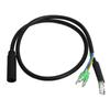 Electric Bike Motor Extension Cable M6 Female 9 Pin Waterproof Extension Cable for Front Rear Hub Motor Conversion Kit 66cm