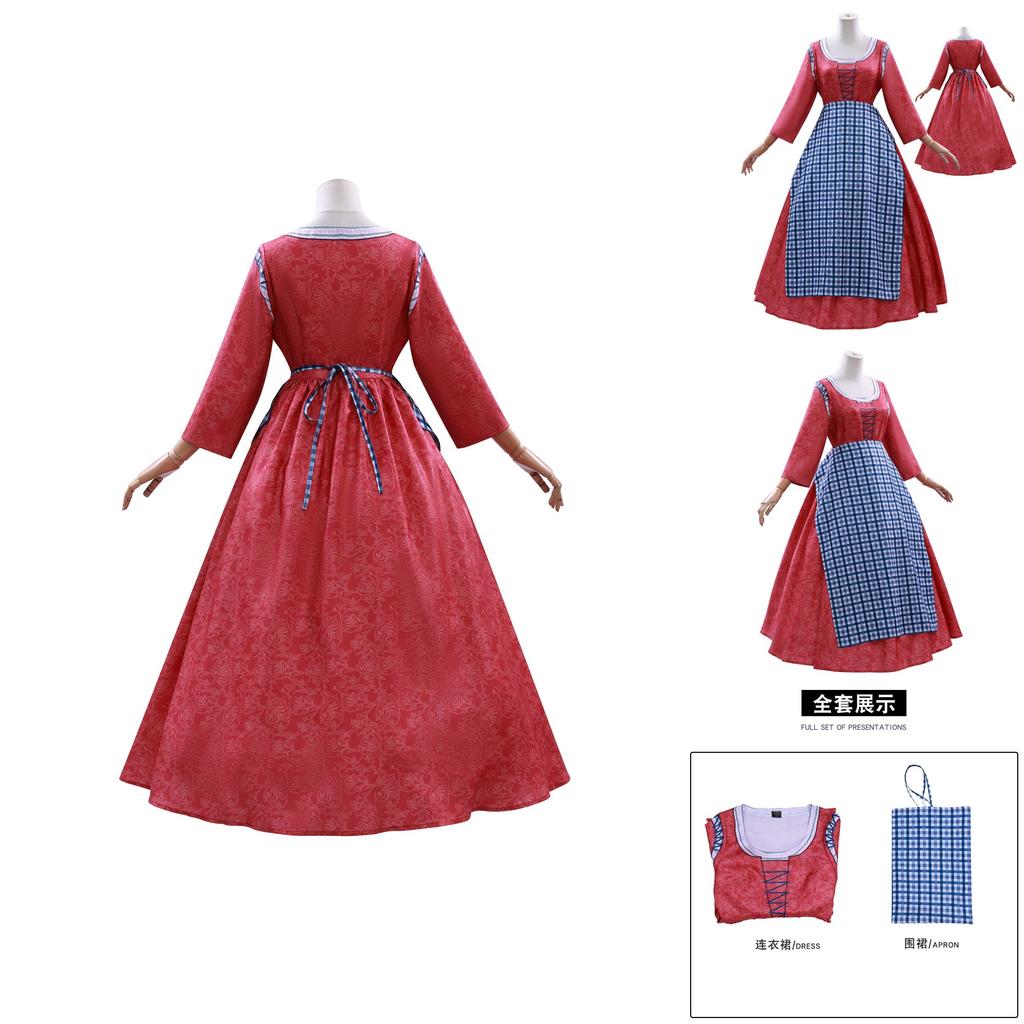 Magical White Snow Princess Maid Costume For Women Ideal For Cosplay And Themed Events