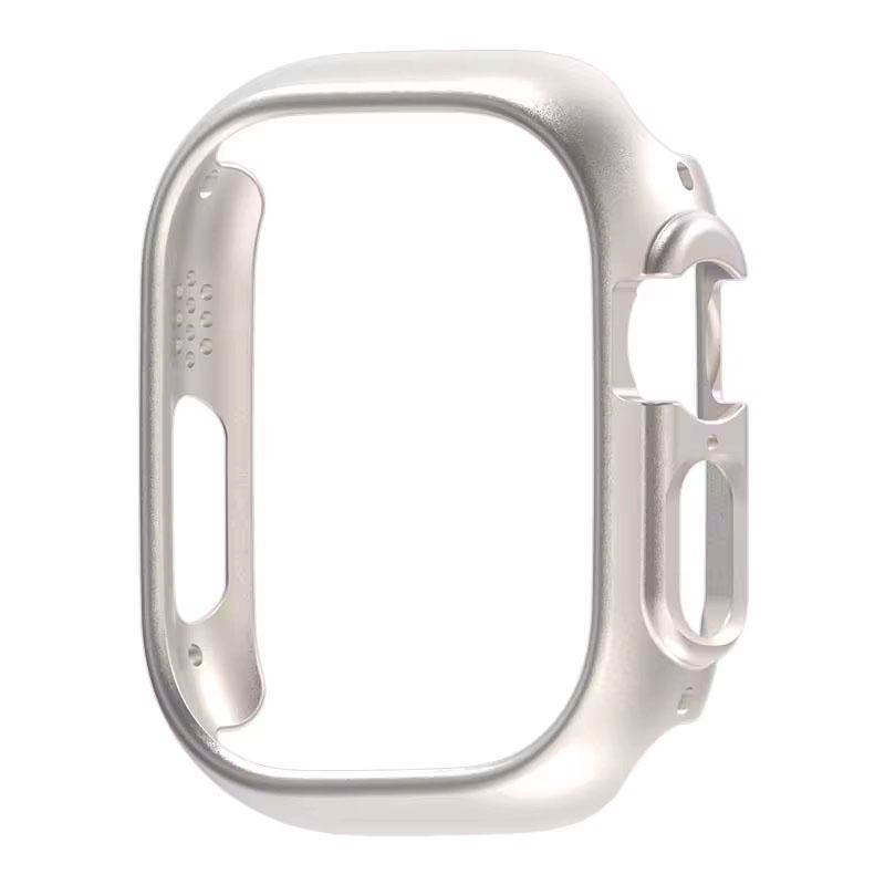Cover Case For Apple Watch Ultra 2 3 49mm Accessories Hollow Hard PC Bumper Shell Protector iWatch Series Ultra 3 2 1 Protective