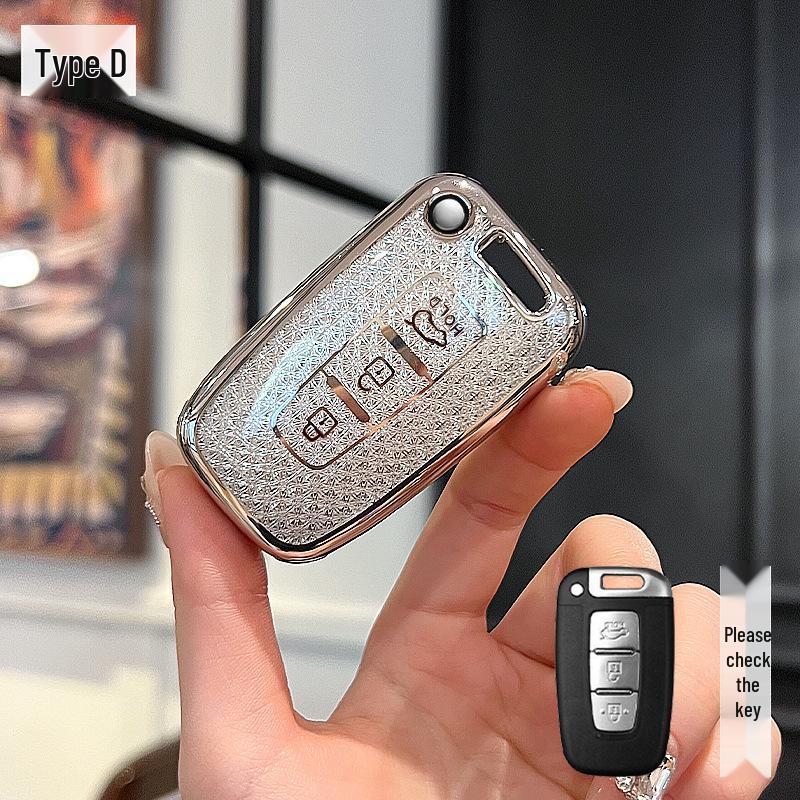 Beijing Hyundai Car Key Case for Reina, Sonata, Elantra, ix35, Langdong, Tucson, Yixing