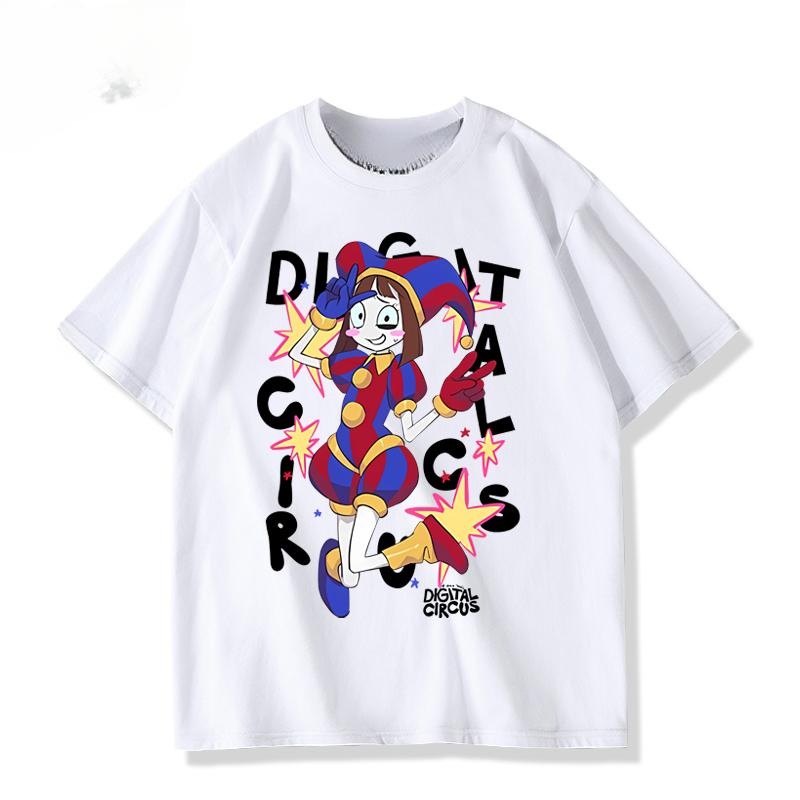 Magic Digital Circus Animation Peripheral T-shirt ACG Gift Wicks Sweat and Dries Quickly