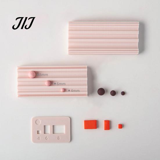 Placa de Corte de Argila de Precisão, Molde Fabricador de Bolas de Polímero, Rolo 4mm 6mm 8mm 10mm 12mm Ferramentas para Fazer Joias para Iniciantes 15mm 18mm 20mm Esfera