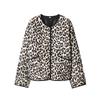 European and American Style, New Women's Clothing, Snakeskin Design Printed Snap-button Long-sleeved Jacket 8110506