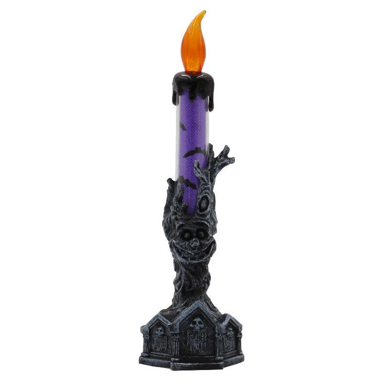 

Halloween Hottest Led Light Party Bar Hanging Lamp Lantern Home Decor Gifts PurpleCandle
