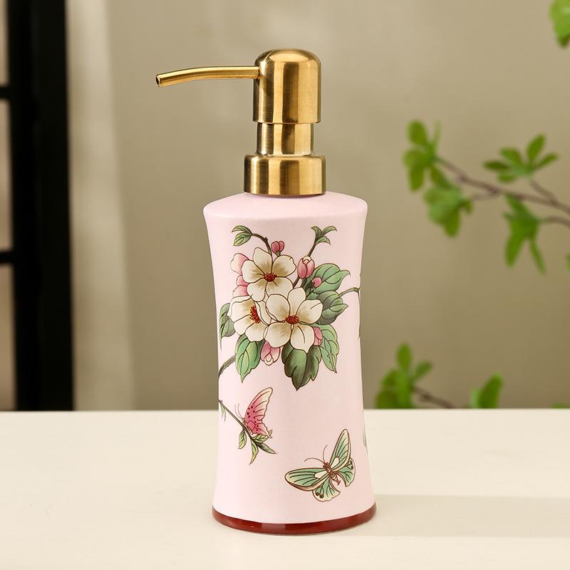 250ml soap dispenser ceramic press bottle shampoo and shower gel dispensing bottle bathroom accessories bathroom accessories