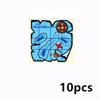 Bricks Smooth 2x2 Floor Printed Tile Assembled Building Blocks Decoration Ceramic Tile MOC City House Construction Toys