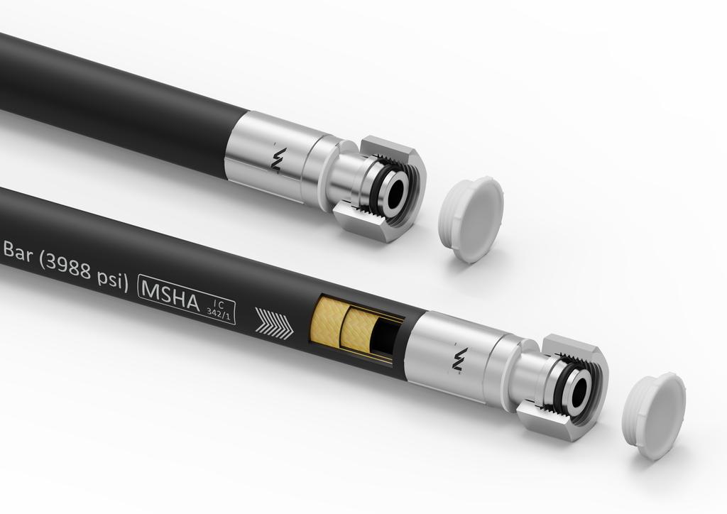 Przewód Hydrauliczny Gładki Z Uszczelnieniem - 275Bar Gwint M22X1.5 Proste L-3500Mm Dn12-2Sn (Aa-13-3500; P11P11) Waryński