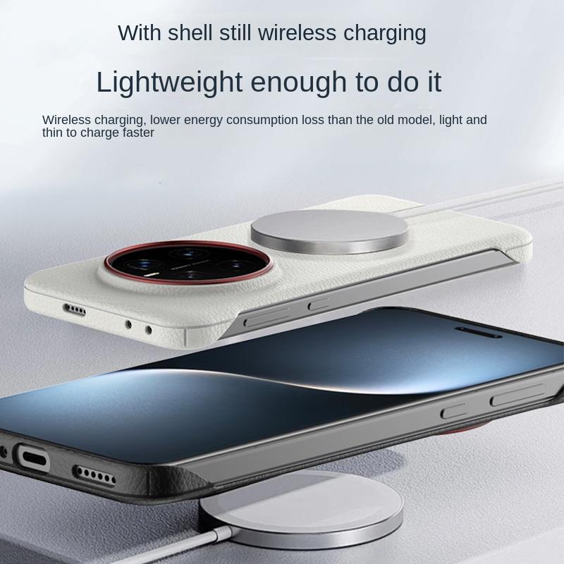 For Huawei Honor Magic 7 Pro Case Hard PU Wireless Charging Slim Magnetic Protective Back Cover Case For Magic7 7Pro Phone Shell