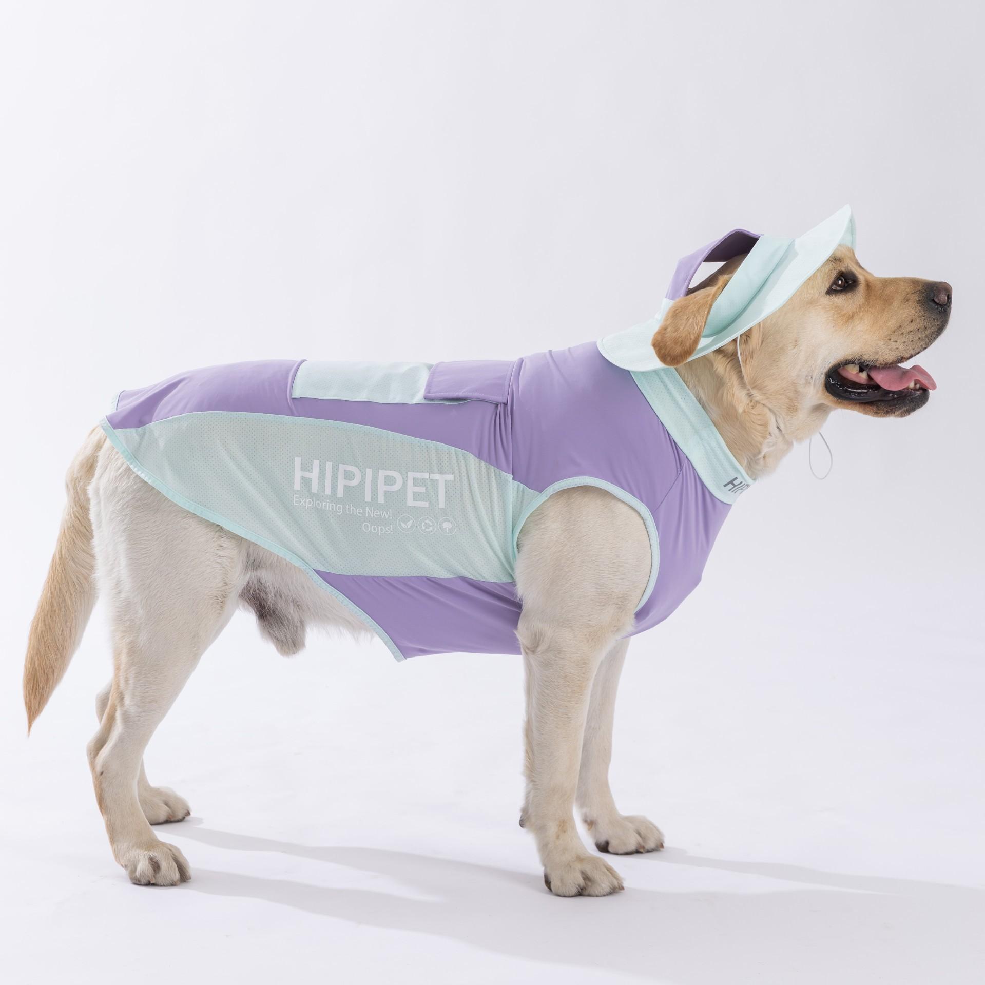 

New medium and large dogs summer thin cool clothes big dog vest golden retriever labrador cooling big dog clothes 8XL recommended weight 70-40kg