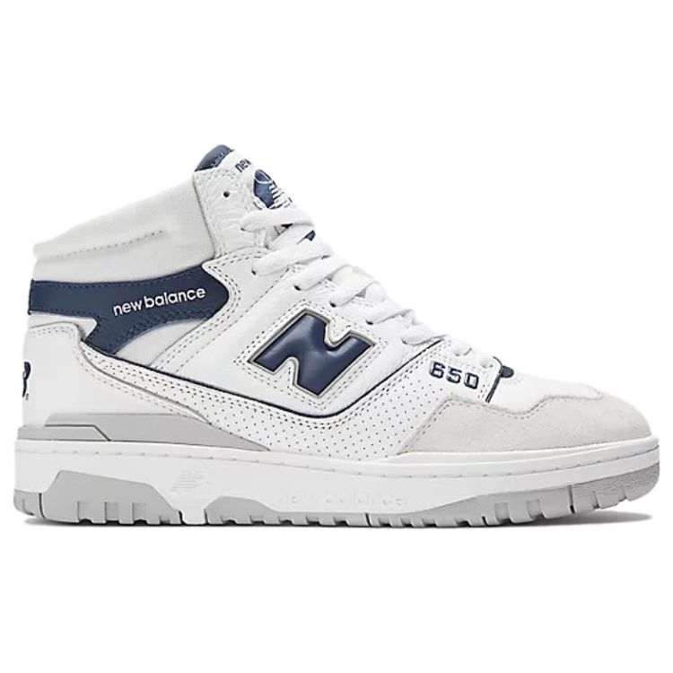 New Balance Buty do koszykówki retro Nb 650 Unisex Sneakers Biało-Niebieskie BB650RWJ