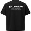 SALOMON T-shirt ample à col rond avec logo principal pour homme tops D00431