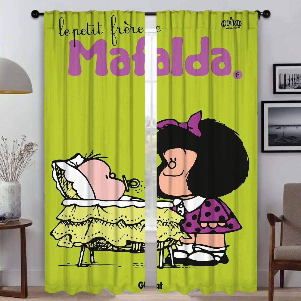 

Шторы для кухни Mafaldas, 2 шт., современные шторы для гостиной, жалюзи, тюль для окон, перегородка для спальни, дом W50xH70cmx2pcs-CL
