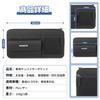 Toyota Hiace Sun Visor Large Small Item Velcro Compatible with HIACE 200 Series GR Multifunctional Car Storage Card and Pen High Waterproof Interior