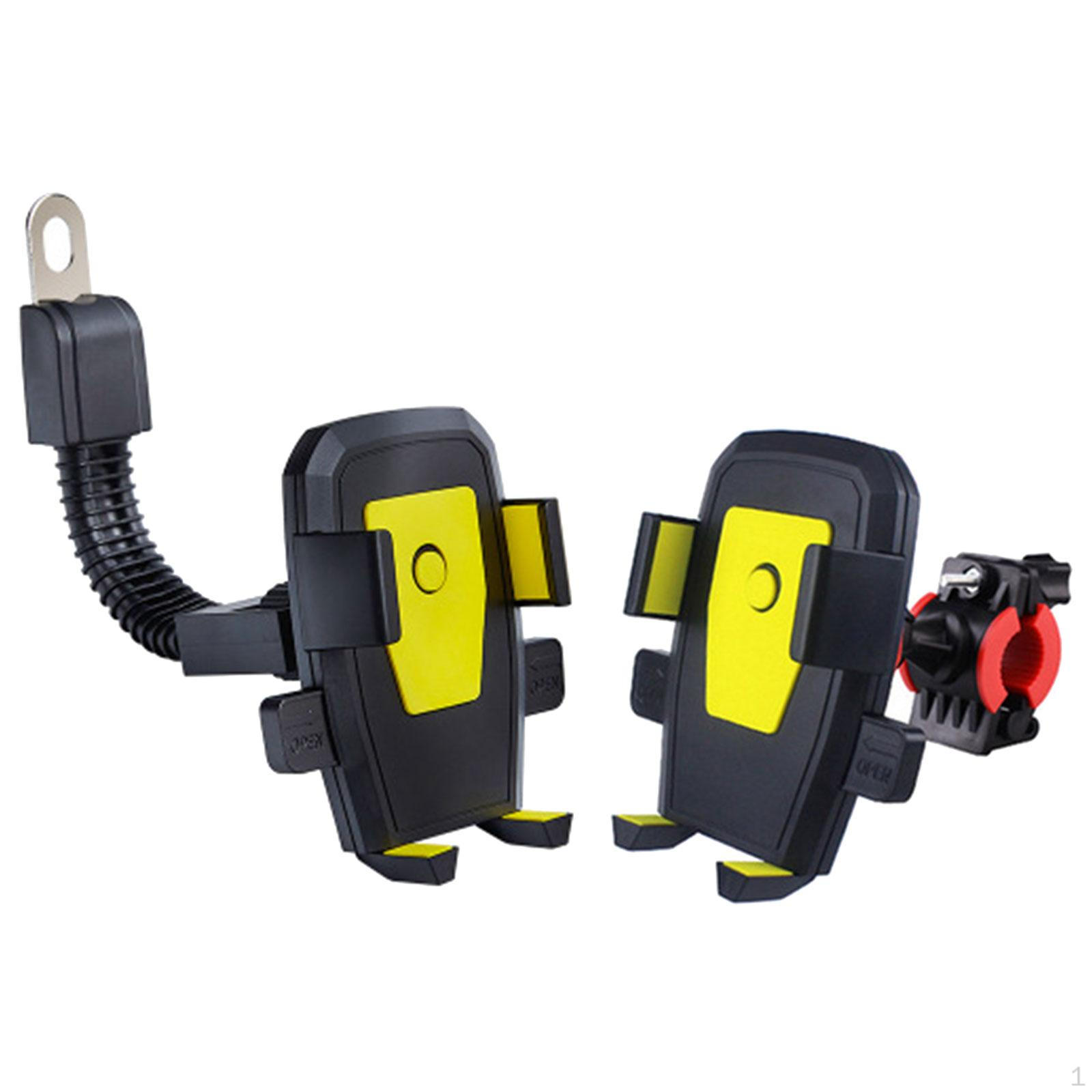 

Велосипедный держатель для телефона, аксессуары, непромокаемое сменное прочное крепление для мотоцикла для велосипеда жёлтый