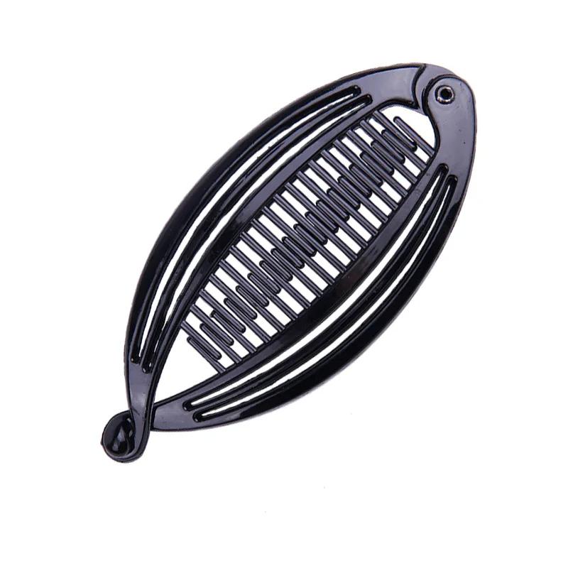 New Fashion Banana Clip Set Fish Clip Coiled Hair Insert Comb Hair Side Comb Beaded Hair Clip Hair Comb Headdress