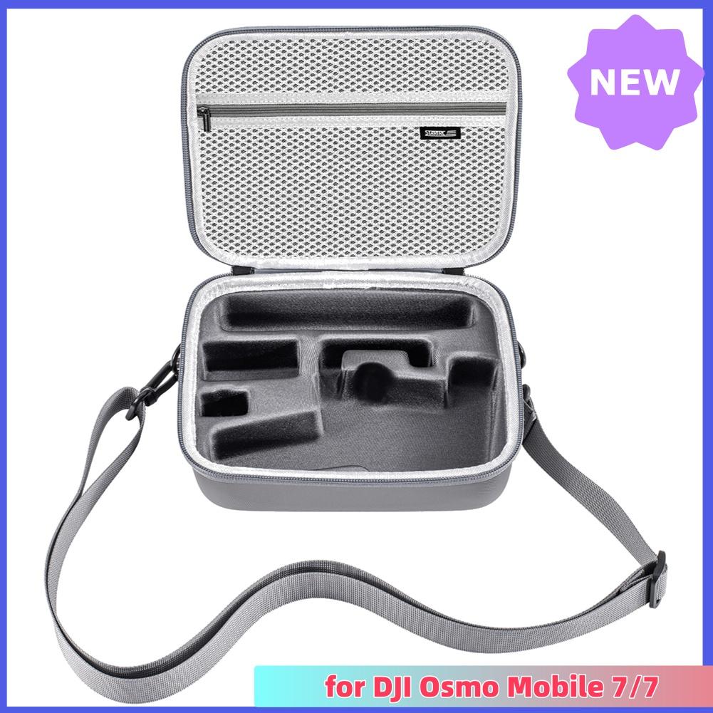 Portable Carrying Case Handheld Gimbal Box Storage Bag Shockproof Splashproof Shoulder Bag for DJI Osmo Mobile 7/7 Pro Accessory
