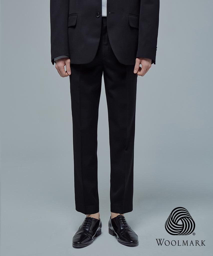 Beoteunseoul Pure Wool 100% Suit Pants (Grey)