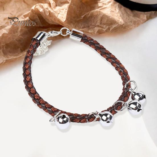 Pet Collar with Crisp Sound Bell Adjustable Chain Necklace Cat Dogs Comfortable To Wear Collar Pet