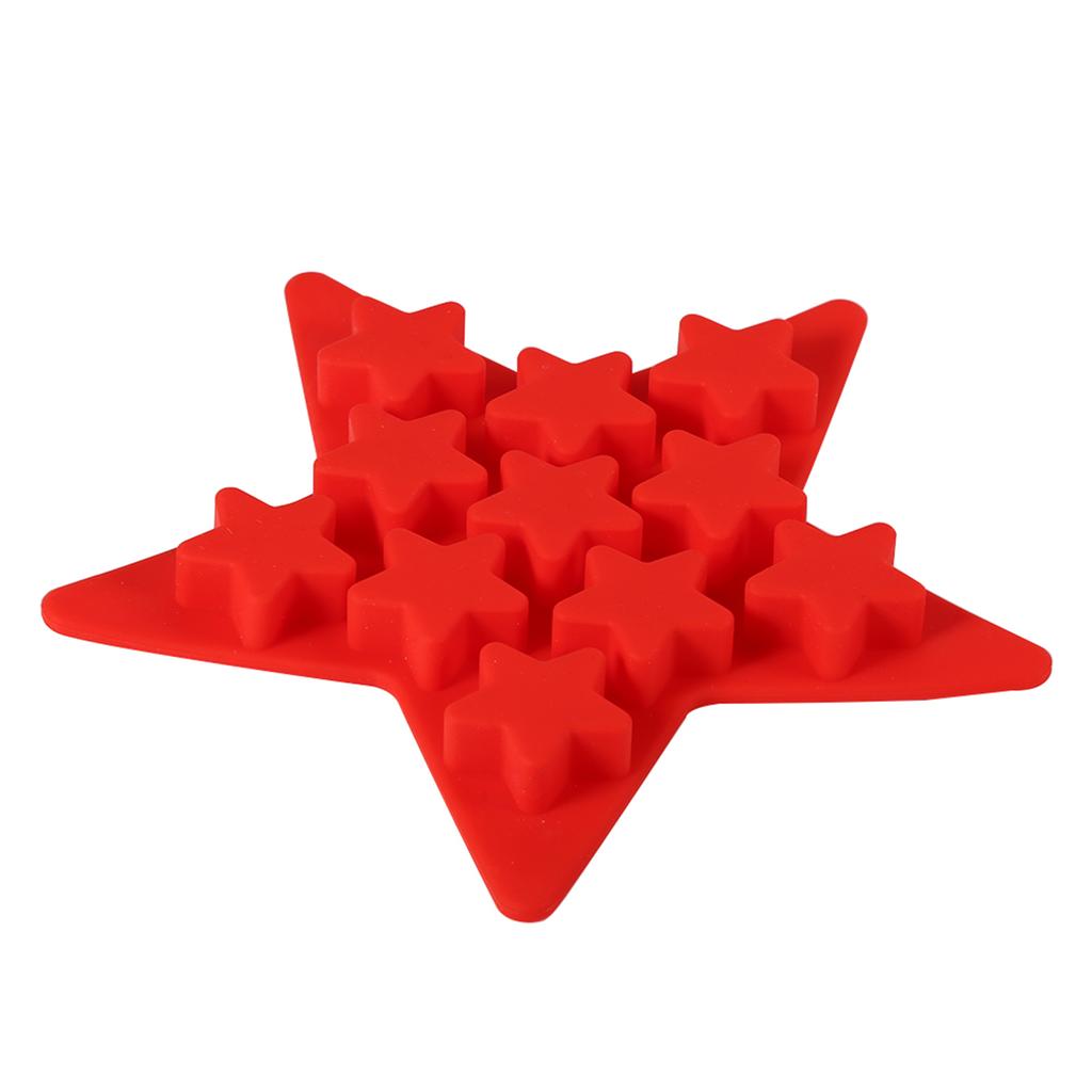 Shaped Cool Silicone   Tray Freeze Mold Maker Tools for   Bar Party (Pink)