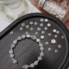 Alloy Flower Tray Spacer Accessories Charms Pendant For Jewelry Making DIY Earring Necklace Bracelet