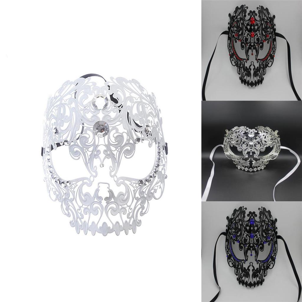 Stylish And Versatile Skull Shield Masquerade Mask For Any Occasion