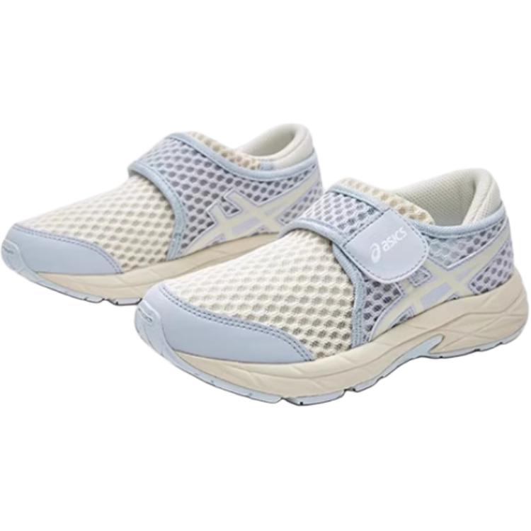 Asics Contend Cool Run Ps Comfortable Shock Absorption Durable Rebound Breathable Low Top Running Shoes Kids Running Shoes Light-Blue 1014A307-201