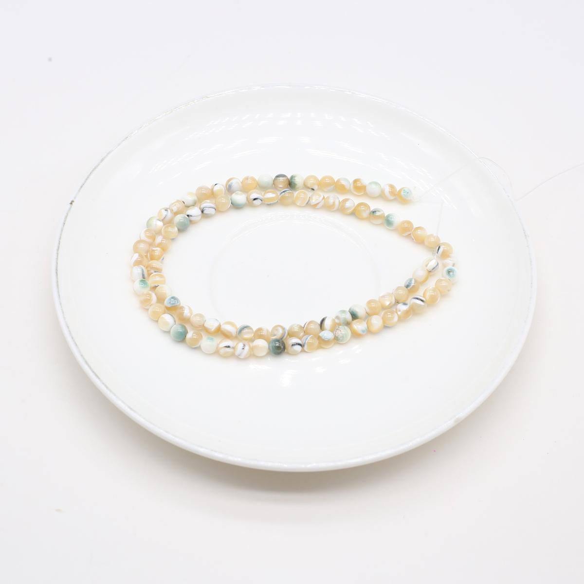 

1 нить, Зеленые бусины из натуральной ракушки, Круглые бусины-разделители ручной работы, для аксессуаров для ожерелья DIY, Изготовления ювелирных изделий, Уникальный подарок на День Святого Патрика, 38 см 1String-2×2mm