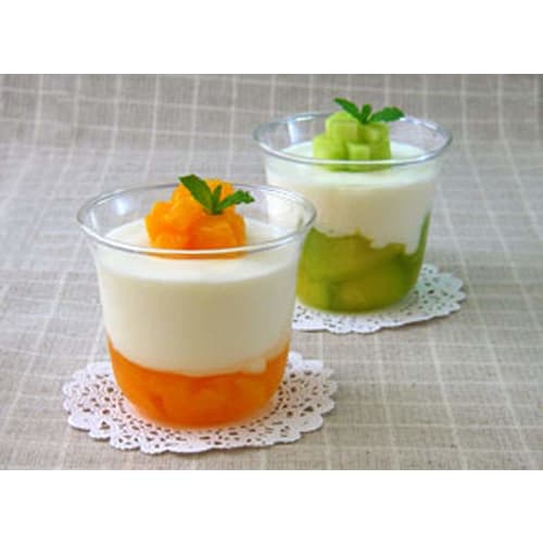 Iwaki Heat-Resistant Glass Parfait Cup, 240ml X 6-Pack, KBT944