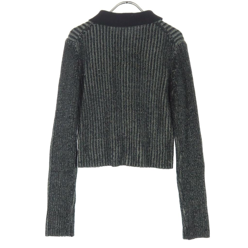 Unused JEANASiS Long Sleeve Knit Jacket F Gray Women Used