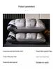 Luxury Durable Hotel Pillow: Neck Support, Non-Collapsing, Washable Feather Velvet