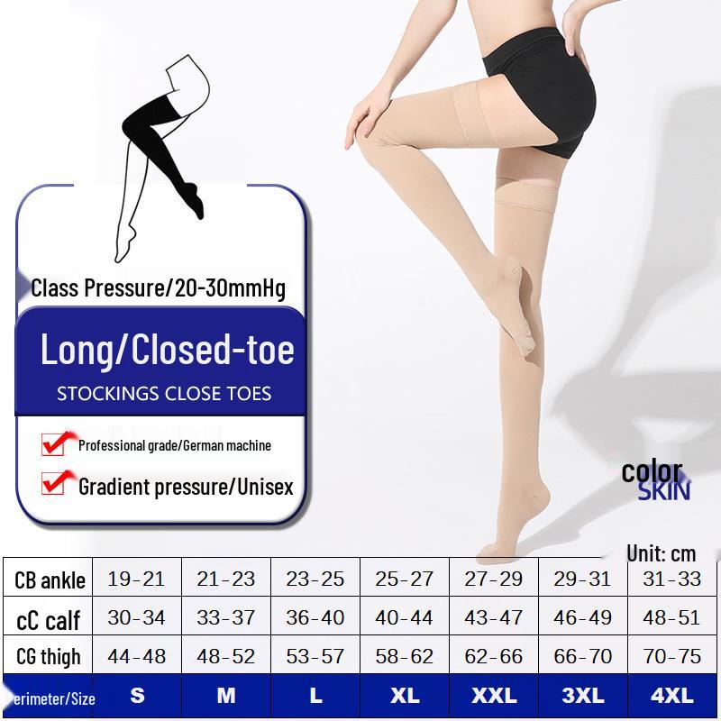 Unisex Skarpety Kompresyjne za Kolano i Rękawy na Łydki do Sportu