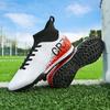 White Football Shoes Men Tf Professional Fast Grass Soccer Shoes Teenager Turf Outdoor Training Nonslip Women Soccer Sneakers