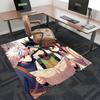 1pc Hunter X Hunter Anime Carpet: Hisoka, Leorio, and Killua Design Chair Mat - Office Desk Pad with Anti-Slip Technology - Perfect for Anime Lovers a