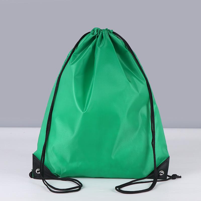 Polyester-Kordelzugrucksack mit individuellem Logo für Marathon oder Fußball
