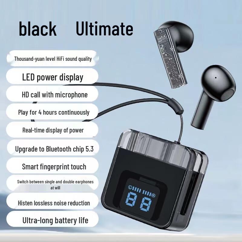 

MorningLuck G60 Semi In-ear True Wireless Bluetooth Earbuds