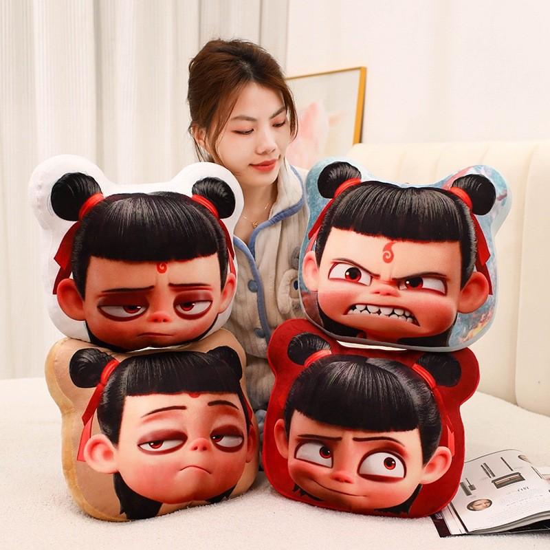 Ne Zha Animation Cartoon Toy Simulation Funny Stuffed Plush Character Model Gift