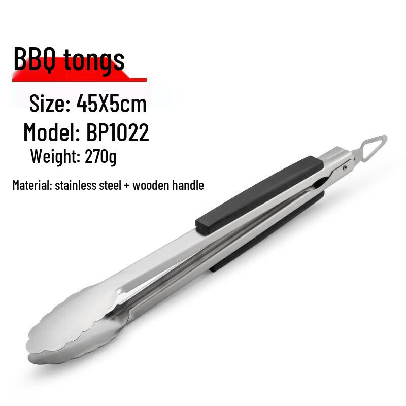 ZISIZ Stainless Steel Food Tong & Spatula