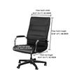 Office Chair Cover+Arm Cover Computer Seat Cover Stretch Rotating Chair Slipcover with Elastic Bottom Chair Protector for Rotating Boss Chair