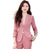 Hochwertiges Damen-Anzugset in Pink - Herbst/Winter 2026 Business Formelle Kleidung