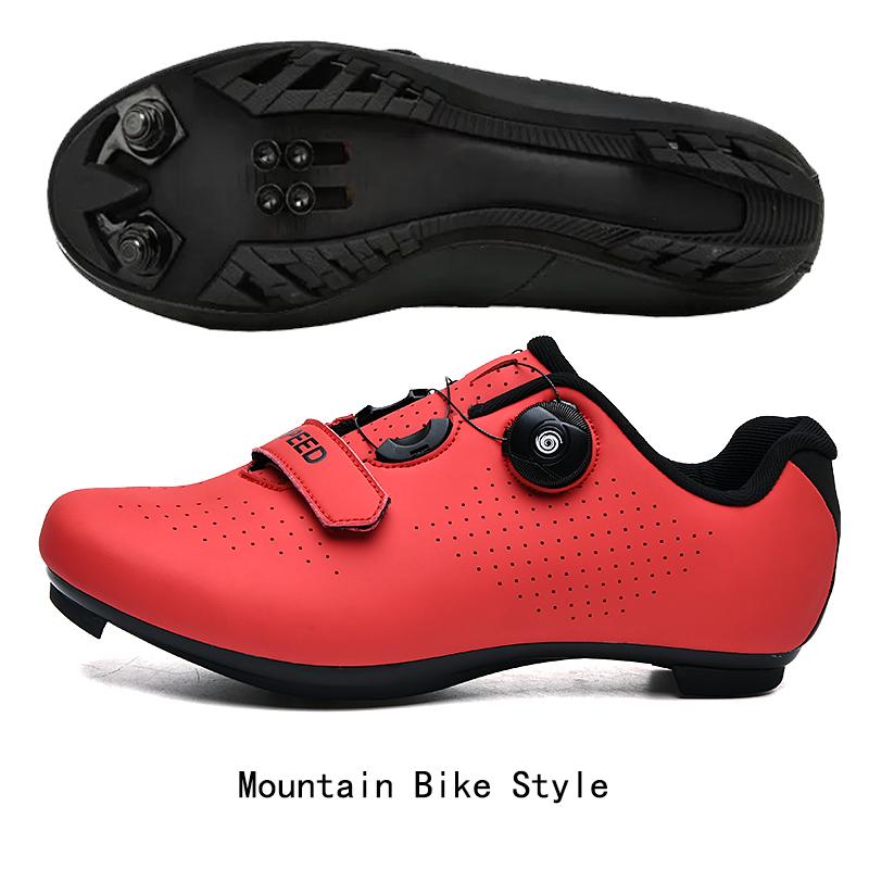 2026 New Road Lock Shoes Cycling Shoes Men And Women Mountain Lock Shoes Bicycle Shoes Outdoor Power Bike Shoes