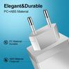 Fast Charging USB Multi-Port Power Adapter, 4-Port Wall Charger for Smartphones and Tablets with Quick Charge 3.0