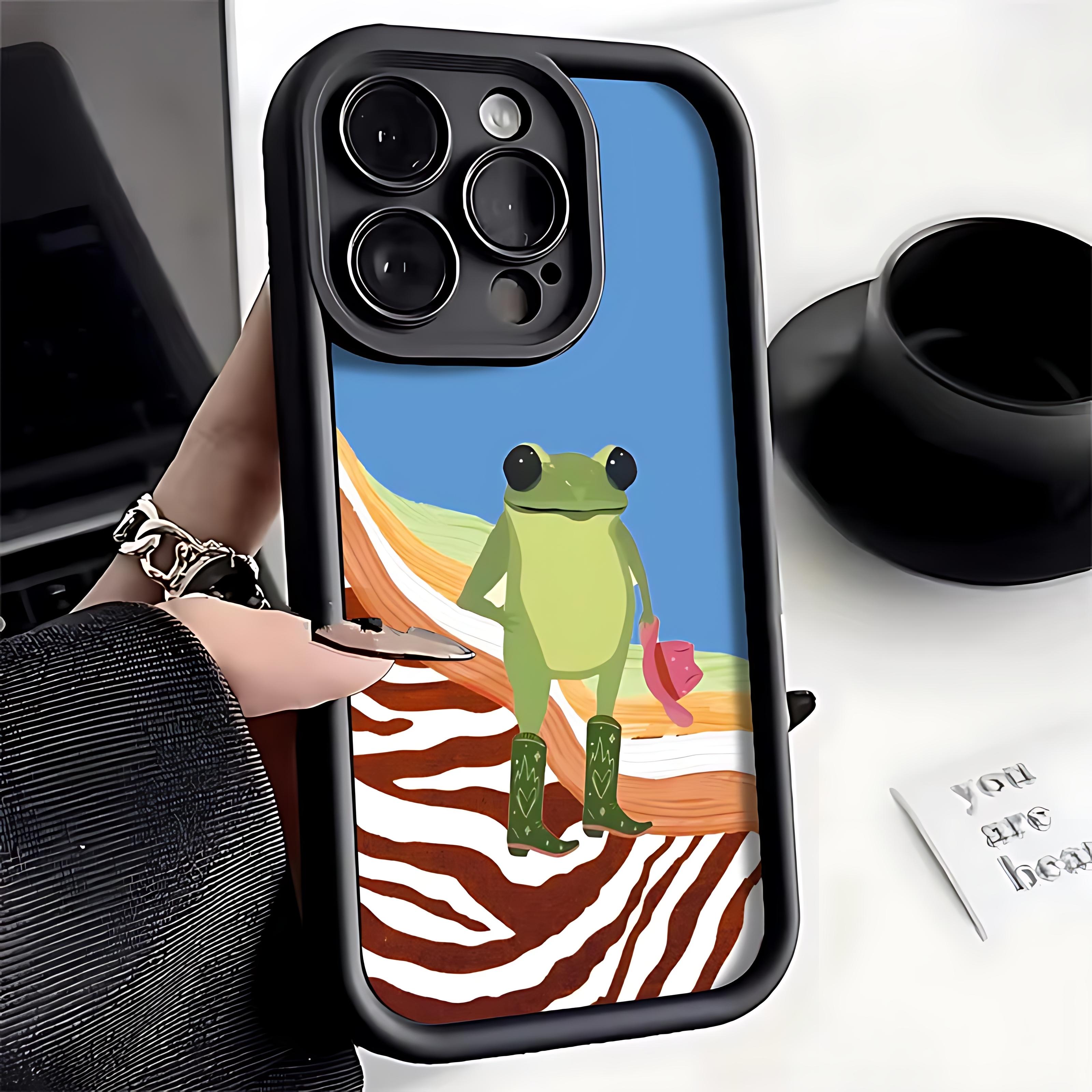 

Cartoon frog pattern Phone Case For Infinix Hot Note Zero 80 90 60 50s 50x 50 40s 40 GT 20 30 Smart 10 9 8 7 Pro Plus Play 4G 5G Note 30 4G