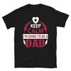 KEEP CLAM I'M GOING TO BE DAD Father's Day Papa Funny Dad T-Shirt