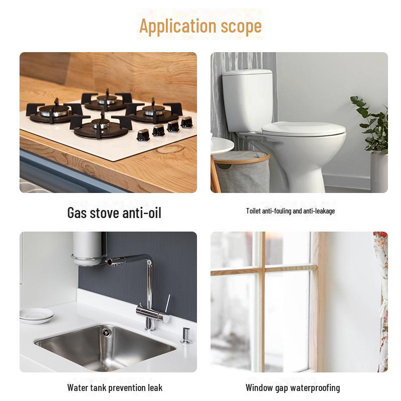 High Temp Resistant Aluminum Foil Tape: Self-Adhesive, Oil-Proof, Mold & Moisture-Resistant, Ideal for Stoves.