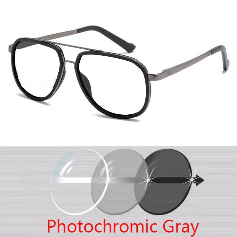 0 -0.5 -0.75 -1.0 To -6.0 Gray/Tea Lens Prescription Sunglasses Men Polarized Myopia Women Goggle Cat Eyes Punk Sun Glasses